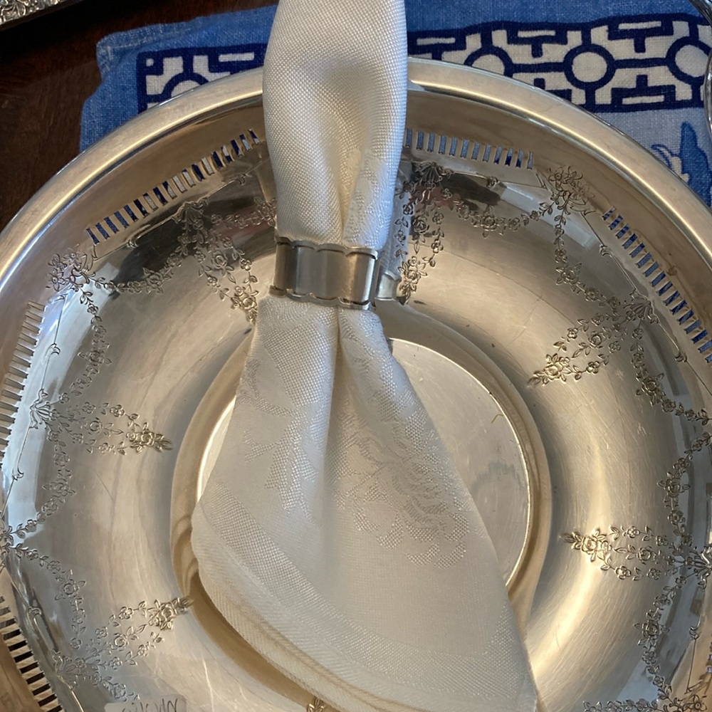 Dutch Silver 833 Napkin Ring
